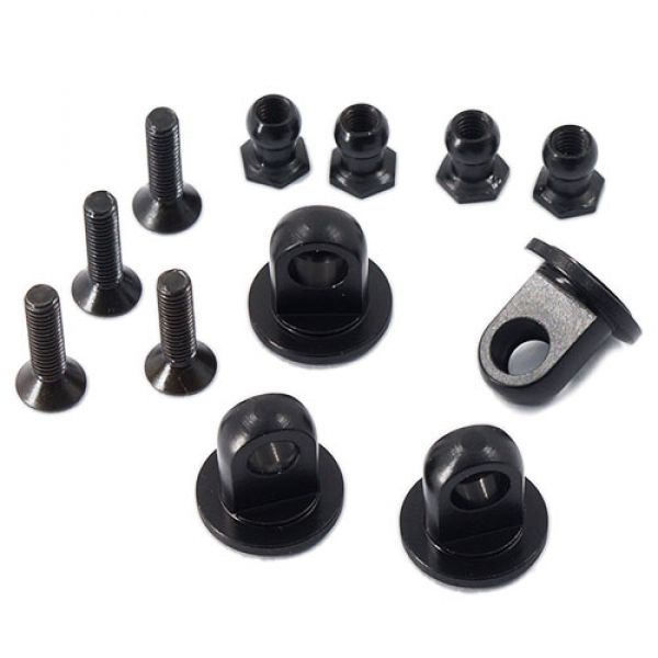 Yeah Racing Aluminum Shock Head Set For DSG Shock-Gear Tamiya TRF