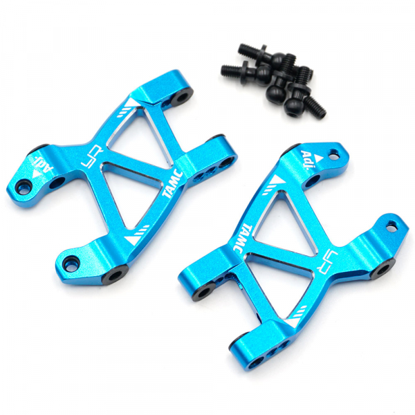 Aluminum Rear Suspension Arm Set For Tamiya M07 Blue