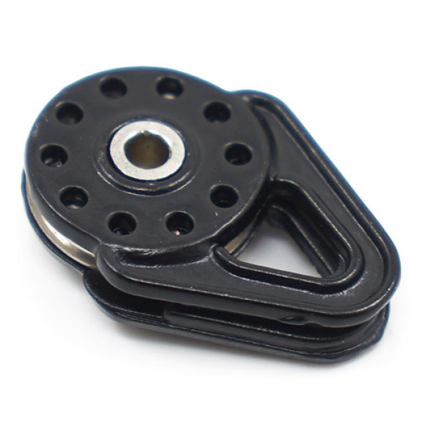 Heavy Duty Winch Snatch Block Black