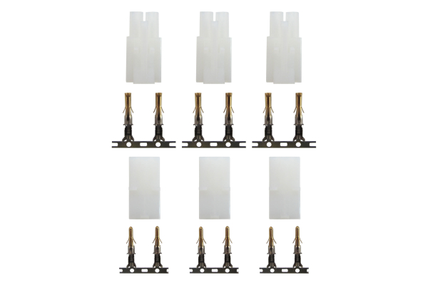 Tamiya Stecker/Buchse Set - 3 Paare