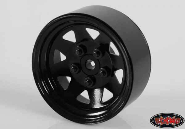 RC4WD  Lug Wagon 1.9 Steel Stamped Beadlock Wheels (Black) (4)