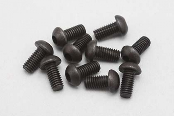 Yokomo M3X6 Button Head Socket Screw 10pcs.
