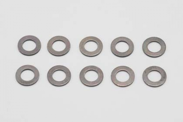 Yokomo 3.1 x 6.0 x 0.5mm steel washers (10 pieces)